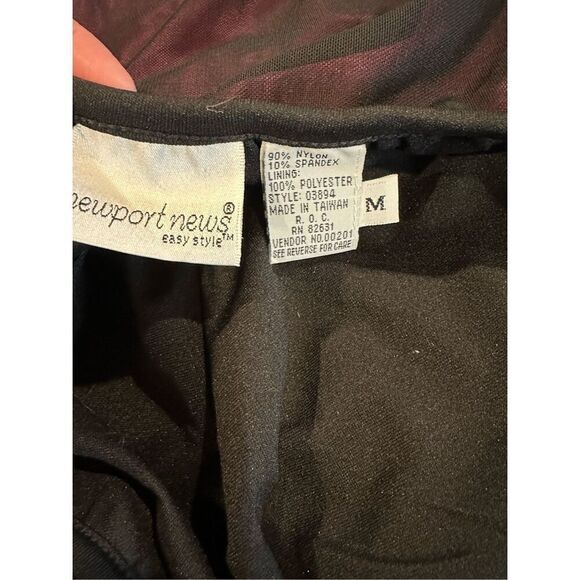 Vintage Newport News 90s Y2K slip dress maxi goth punk M - Picture 6 of 7